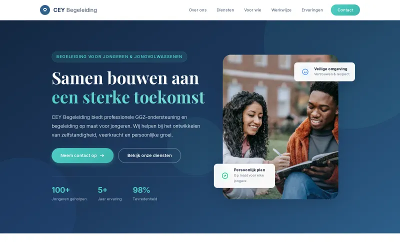 Website van CeyBegeleiding