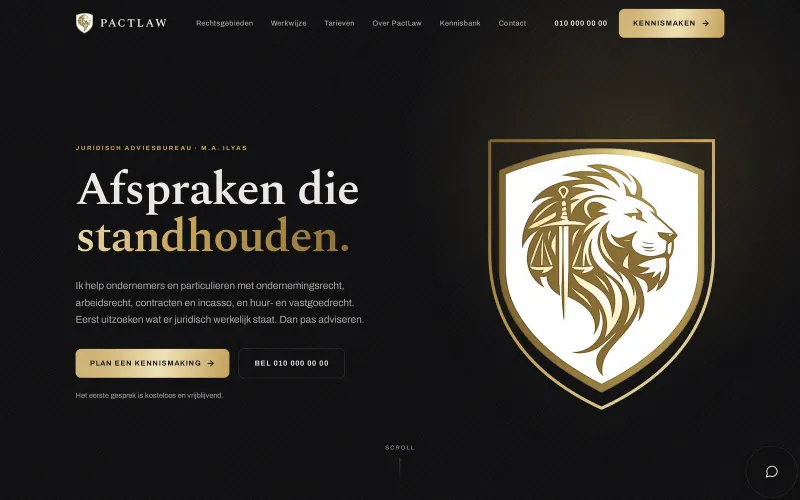 Website van PactLaw
